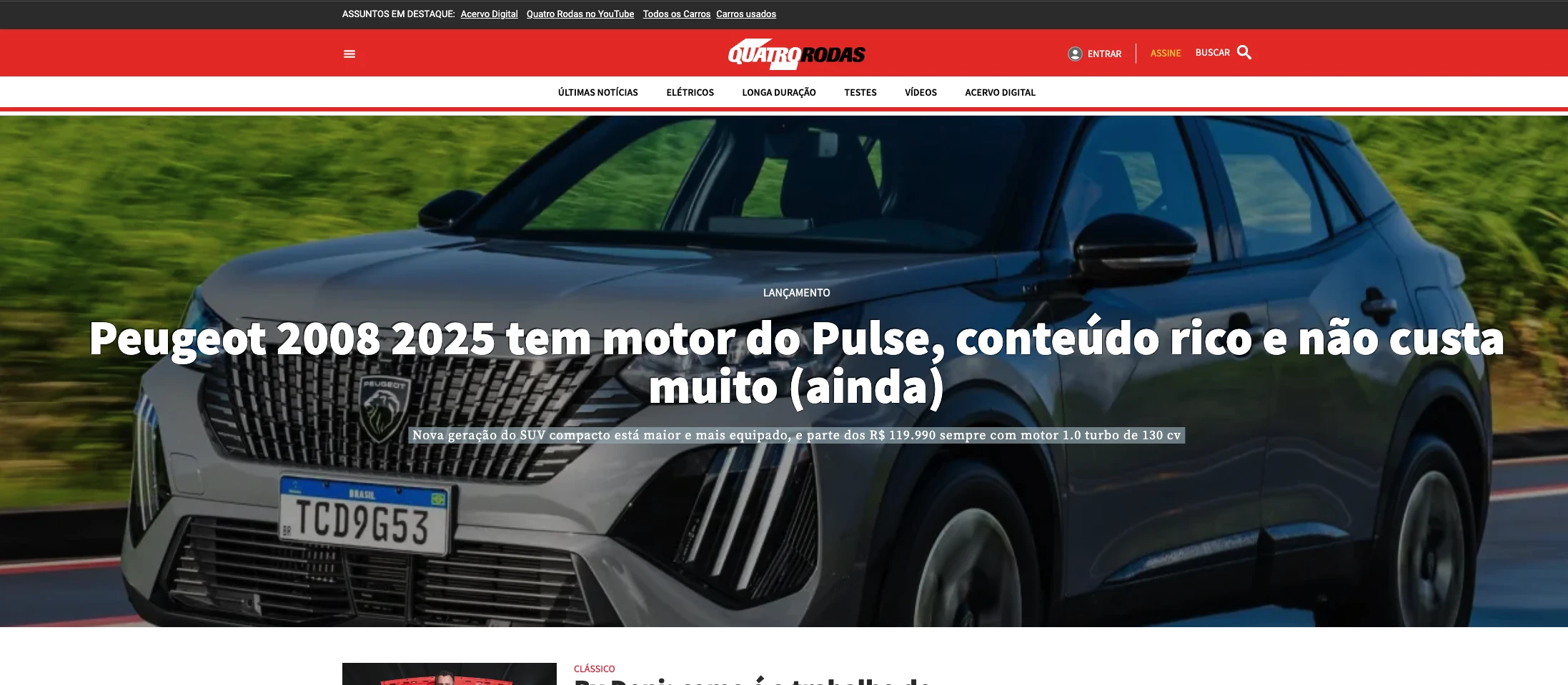 Quais sites do Brasil utilizam WordPress? - Quatro Rodas