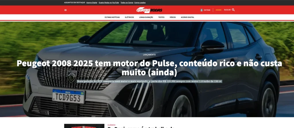 Quais sites do Brasil utilizam WordPress? 8 quais sites do brasil utilizam wordpress quatro rodas